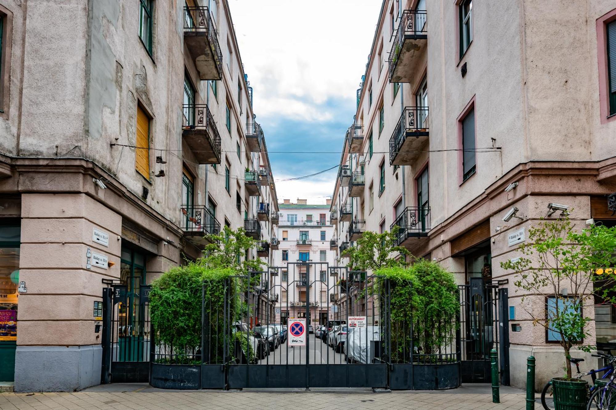 Jungle Aesthetics Downtown Apartman Aircon And Garage Parking Budapest Exterior foto