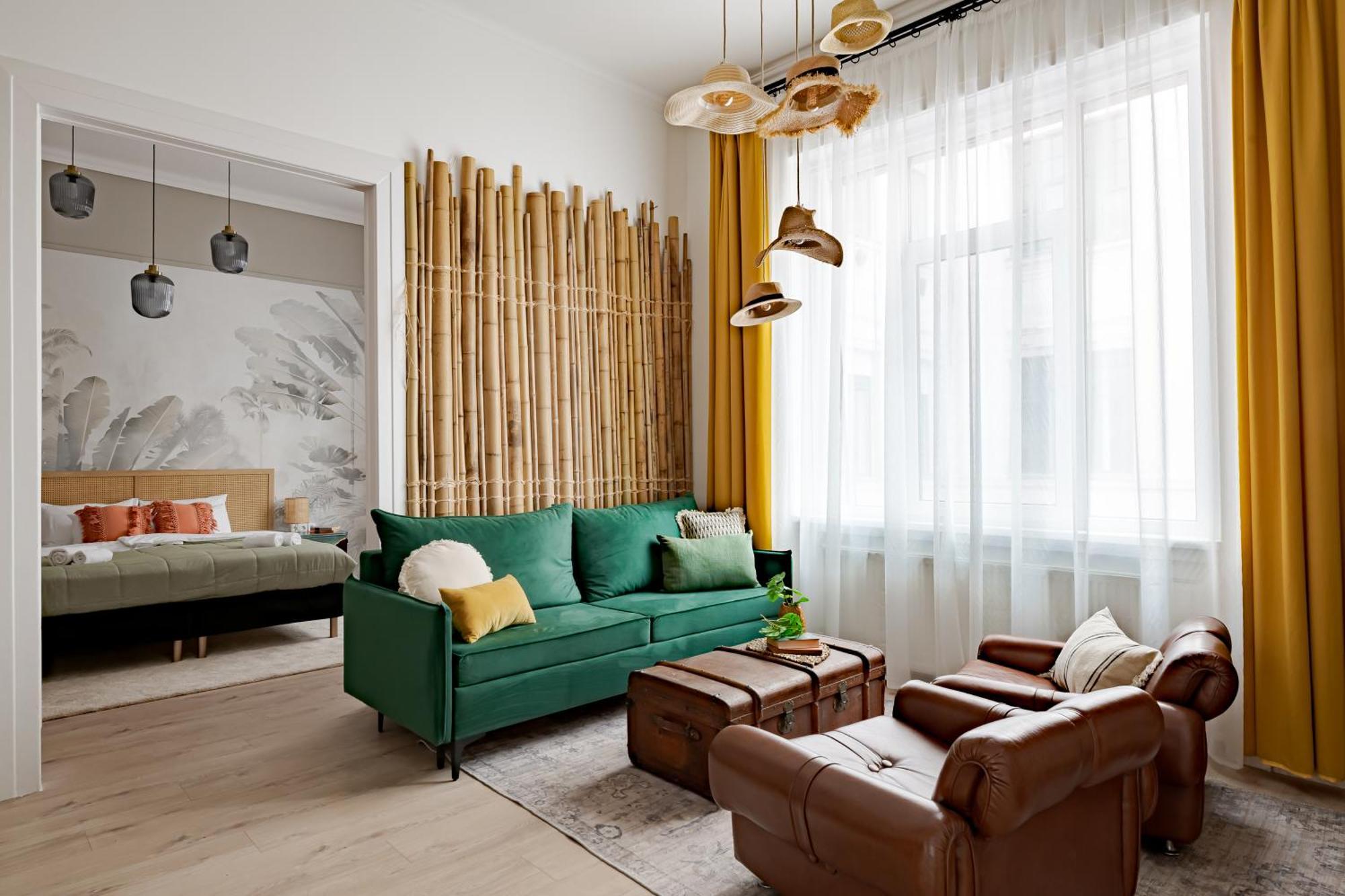 Jungle Aesthetics Downtown Apartman Aircon And Garage Parking Budapest Exterior foto